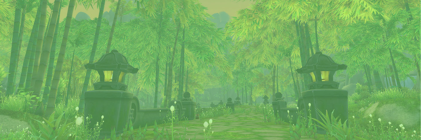 Green Tinted picture of the Jade Forest